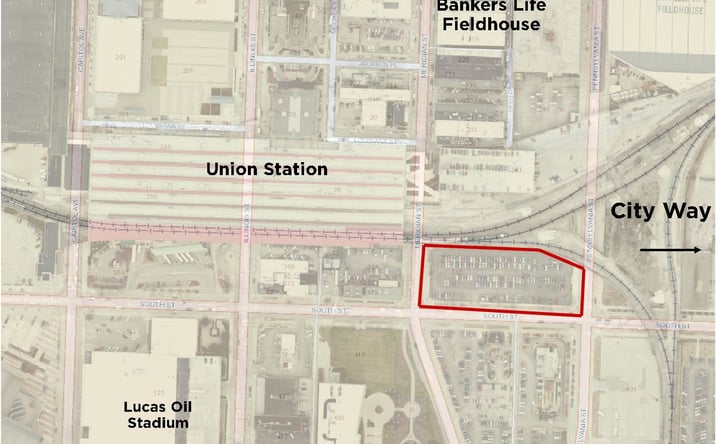 Pictures of Land property located at 365 S Meridian Street, Indianapolis, IN 46225 for sales - image #1