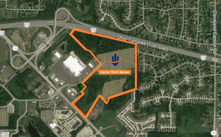 Pictures of Land property located at SR 14 & I-80, Streetsboro, OH 44241 for sales - image #1