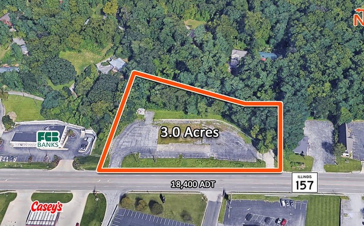 Pictures of Land property located at 204-206 North Bluff Rd, Collinsville, IL 62234 for sales - image #1
