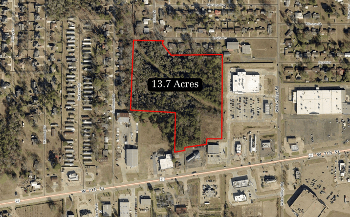 Pictures of Land property located at 200 Wake Village Rd, Wake Village, TX 75501 for sales - image #1
