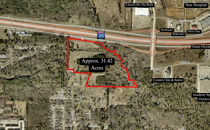 Pictures of Land property located at 3 Interstate 30 Frontage Road, Nash, TX 75569 for sales - image #1