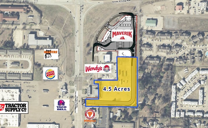 Pictures of Retail, Hospitality, Land property located at Stateline Rd @ Realtor Rd, Texarkana, AR 71854 for sales - image #1