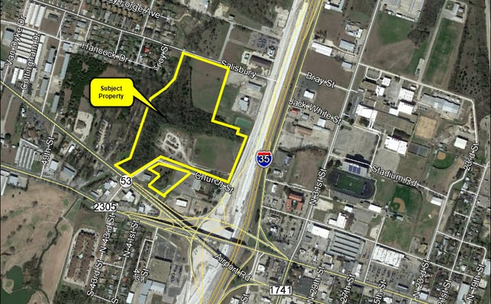 Pictures of Land property located at 402 N General Bruce Dr, Temple, TX 76504 for sales - image #1