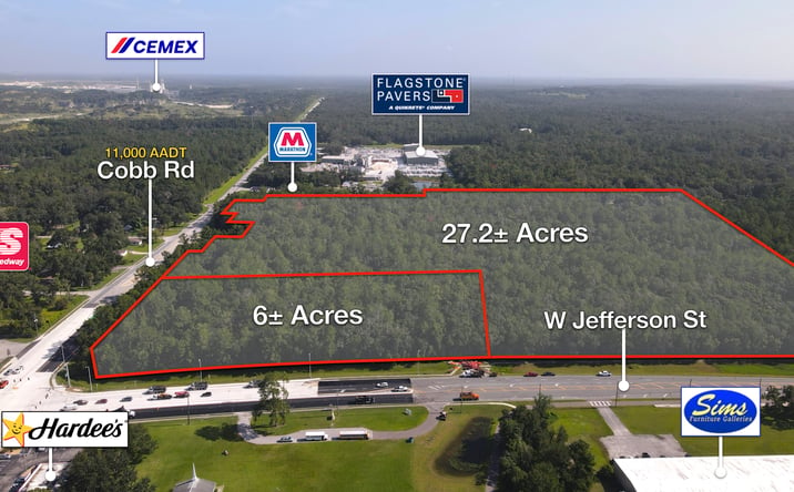 Pictures of Land property located at 8314 Cobb Rd, Brooksville, FL 34601 for sales - image #1