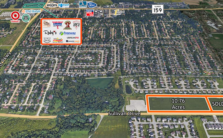 Pictures of Land property located at 4100 Sullivan Dr, Swansea, IL 62226 for sales - image #1