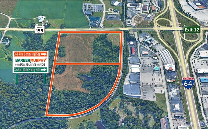 Pictures of Land, Mixed Use property located at IL-159 at I-64, Fairview Heights, IL 62208 for sales - image #1