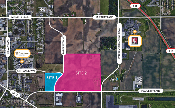 Pictures of Land property located at Haggerty Lane & Veterans Memorial Parkway, Lafayette, IN 47905 for sales - image #1
