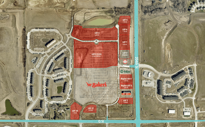 Pictures of Land property located at 204th & Q Street, Elkhorn, NE 68135 for sales - image #1