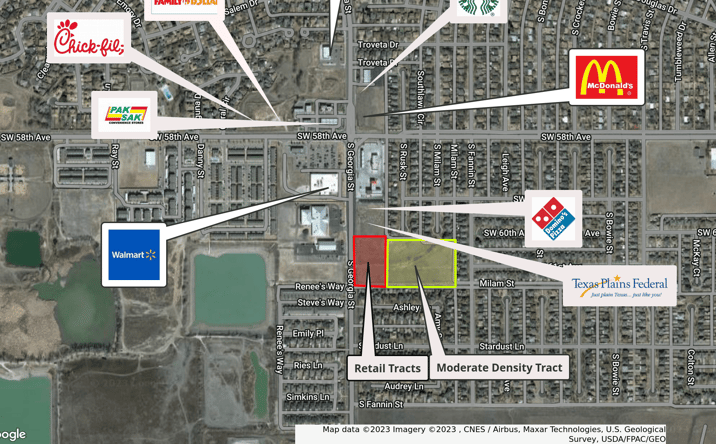 Pictures of Land property located at 5993 S Georgia St, Amarillo, TX 79110, 5800 S Georgia St, Amarillo, TX 79118 for sales - image #1