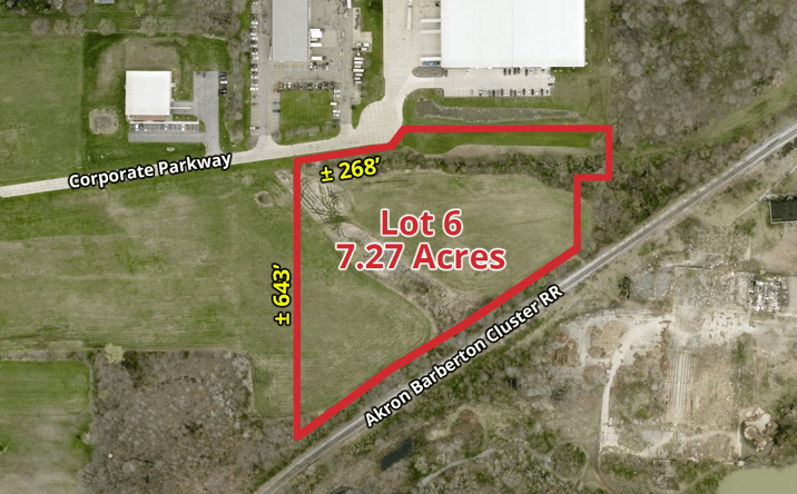 Pictures of Land property located at Corporate Parkway Lot 6, Wadsworth, OH 44281 for sales - image #1