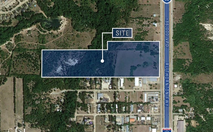 Pictures of Land property located at 513-515 I-35E, DeSoto, TX 75115 for sales - image #1
