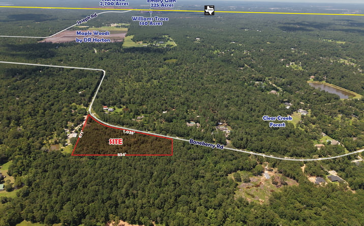 Pictures of Land property located at Baneberry Rd, Magnolia, TX 77355 for sales - image #1