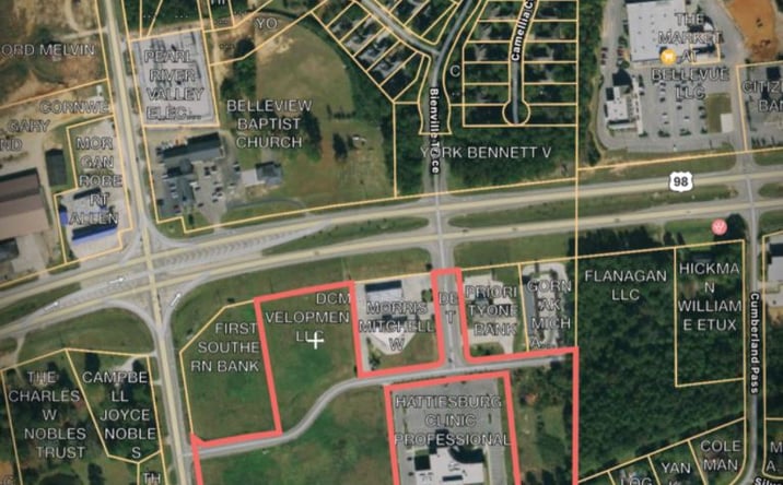 Pictures of Land property located at 7158 US-98, Hattiesburg, MS 39402 for sales - image #1