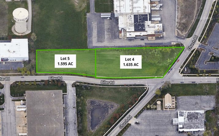 Pictures of Land property located at Church Rd. & Bilter Rd. (Lot 4&5), Aurora, IL 60502 for sales - image #1