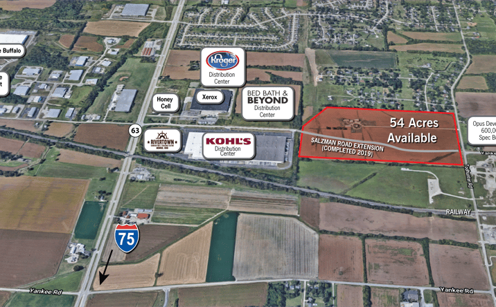 Pictures of Land property located at Salzman Road and Todhunter Road, Monroe, OH 45050 for sales - image #1