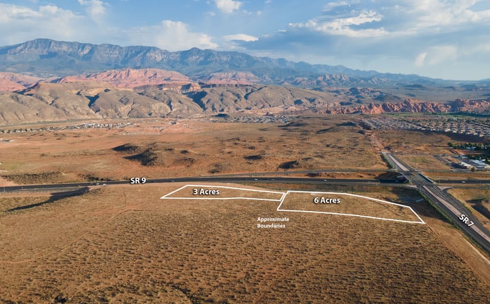 Pictures of Land property located at 3 acres UT-9, Hurricane, UT 84737 for sales - image #1