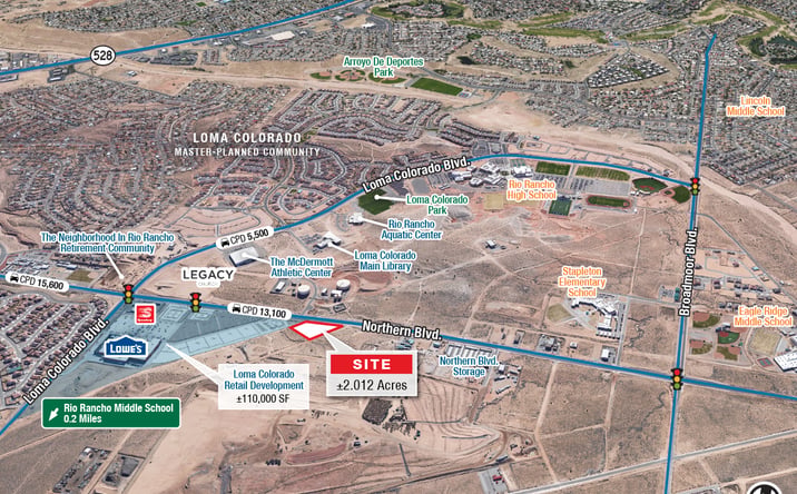Pictures of Land property located at Northern Blvd. & Lumberman Rd NE, Rio Rancho, NM 87124 for sales - image #1