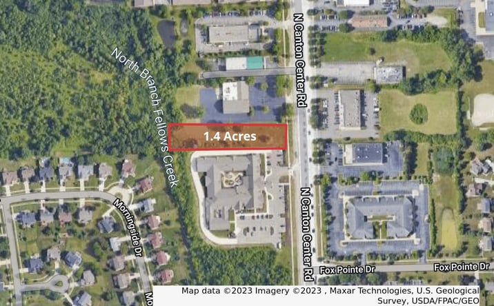 Pictures of Land property located at 6057 N. Canton Center Rd, Canton, MI 48187 for sales - image #1