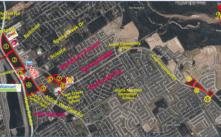 Pictures of Land property located at Aldine Westfield Rd. and Cypresswood Dr., Spring, TX 77373 for sales - image #1