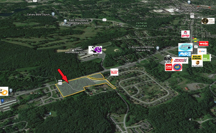 Pictures of Land property located at Route 209, East Stroudsburg, PA 18301 for sales - image #1