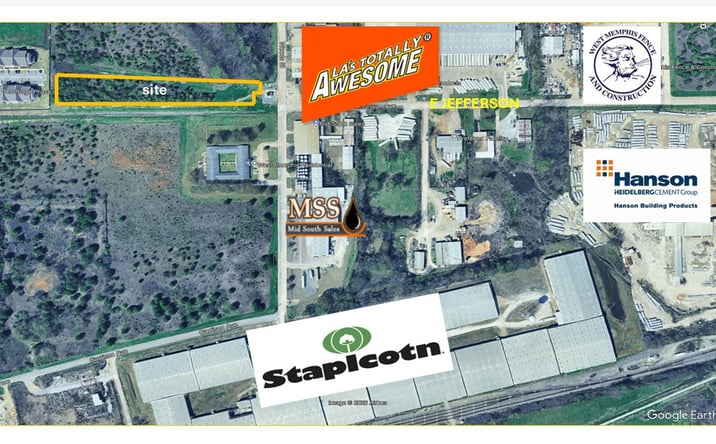 Pictures of Land property located at Woods Street, West Memphis, AR 72301 for sales - image #1