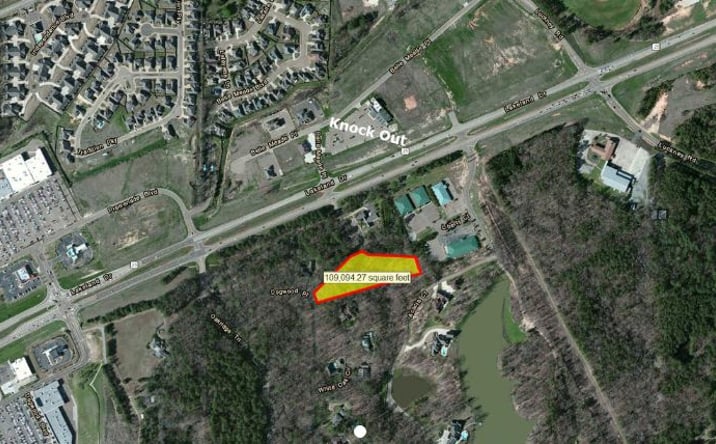 Pictures of Land property located at 2.46 acres off Lakeland Dr, Flowood, MS 39232 for sales - image #1