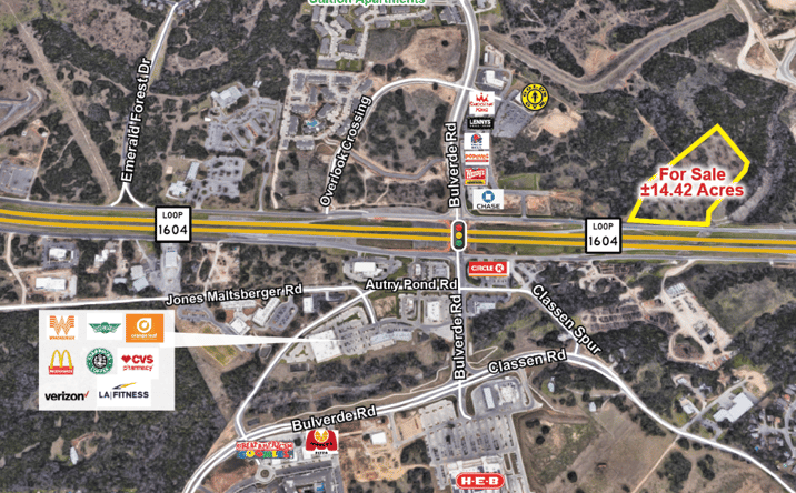 Pictures of Land property located at Loop 1604 at Bulverde Road, San Antonio, TX 78259 for sales - image #1