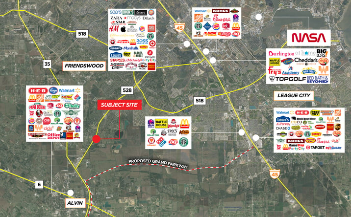 Pictures of Land property located at 2907 W Parkwood Ave, Friendswood, TX 77546 for sales - image #1