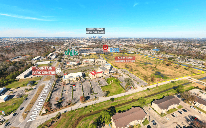 Pictures of Land property located at 1901 Manhattan Blvd, Harvey, LA 70058 for sales - image #1