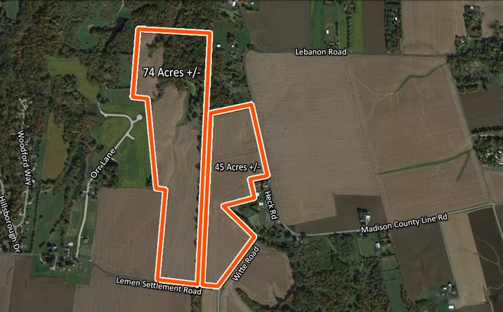 Pictures of Land property located at Lemen Settlement & Witte Rd & Heck Rd, Collinsville, IL 62234 for sales - image #1