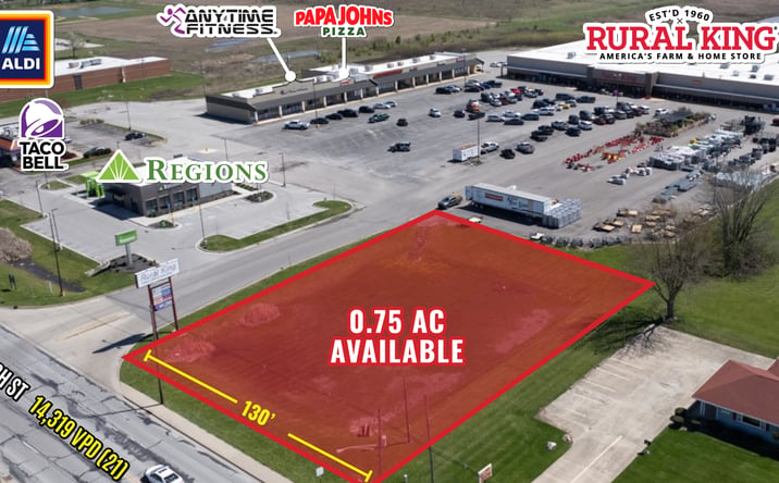 Pictures of Land, Mixed Use, Office, Retail property located at 2401 E Wabash St, Frankfort, IN 46041 for sales - image #1
