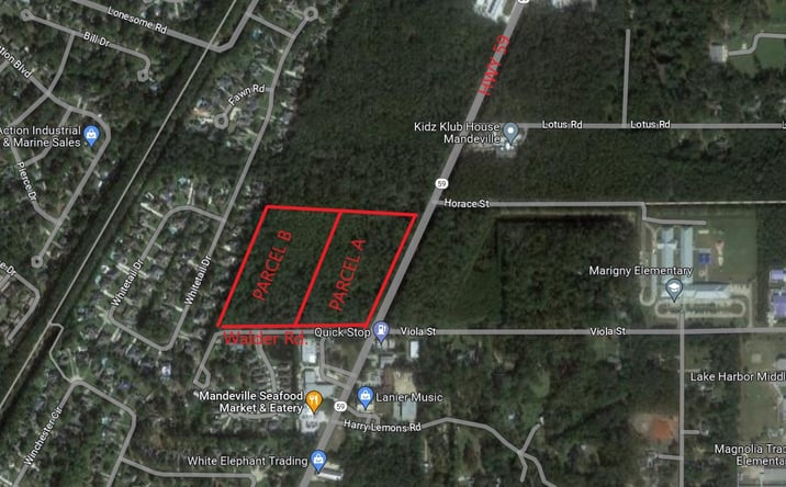 Pictures of Land property located at 2100 LA-59, Mandeville, LA 70448 for sales - image #1