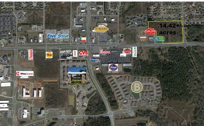Pictures of Land property located at Hwy 96/Peach Blossom, Warner Robins, GA 31005 for sales - image #1