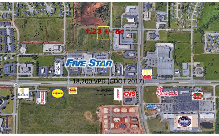Pictures of Land property located at Wrasling Way, Warner Robins, GA 31088 for sales - image #1