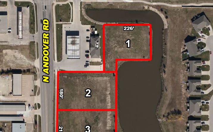 Pictures of Land property located at 2032 N Andover Rd, Andover, KS 67002 for sales - image #1