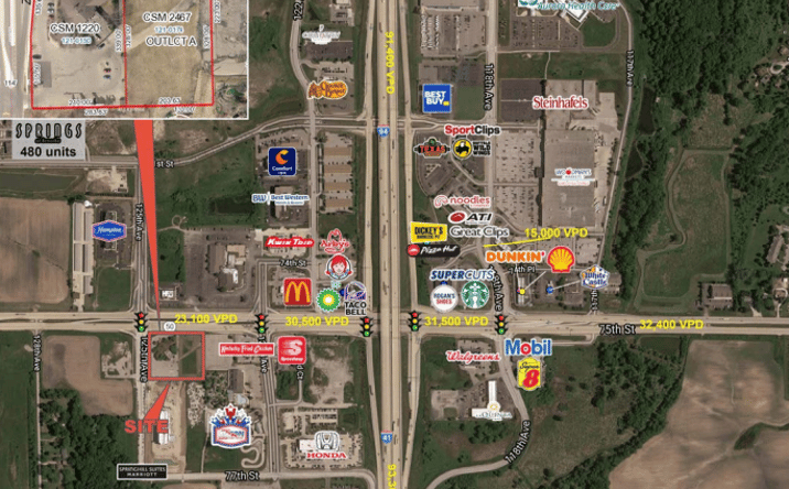 Pictures of Land property located at 12435 75th Street, Bristol, WI 53142 for sales - image #1