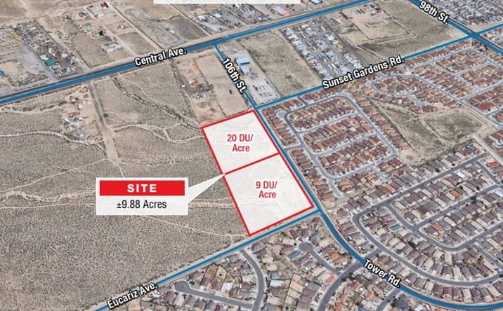 Pictures of Land property located at NWC 106th & Eucariz SW, Albuquerque, NM 87121 for sales - image #1