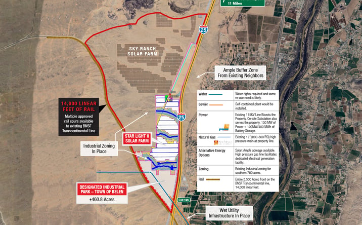 Pictures of Land property located at I-25 Exit 195, Belen, NM 87002 for sales - image #1
