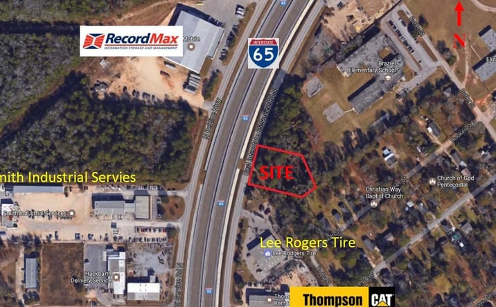 Pictures of Land property located at 2010 East Interstate 65 Service Rd N, Mobile, AL 36617 for sales - image #1