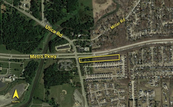 Pictures of Land property located at 36744 Utica Road, Clinton Township, MI 48035 for sales - image #1