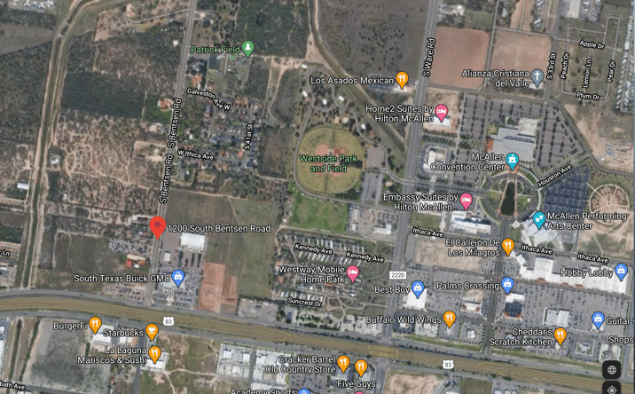 Pictures of Land property located at 1200 S Bentsen Rd, McAllen, TX 78501 for sales - image #1