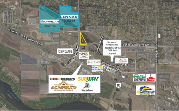 Pictures of Land property located at Bunker Lake Blvd & Armstrong Blvd, Ramsey, MN 55303 for sales - image #1