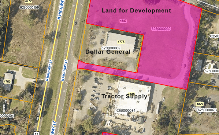 Pictures of Land property located at 4795 N Hwy 17, Awendaw, SC 29429 for sales - image #1