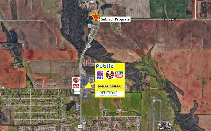 Pictures of Land property located at 12699 Highway 231/431, Meridianville, AL 35759 for sales - image #1