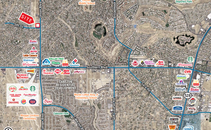 Pictures of Land property located at Unser Blvd SE, Rio Rancho, NM 87124 for sales - image #1