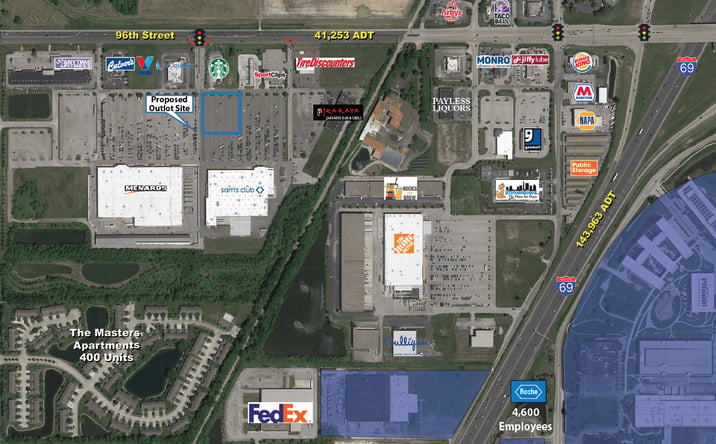 Pictures of Land property located at 7235 East 96th Street, Indianapolis, IN 46250 for sales - image #1