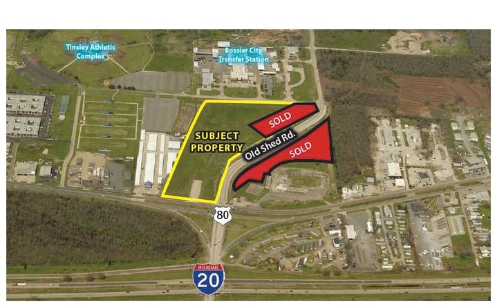 Pictures of Land property located at Old Shed @ Hwy 80, Bossier City, LA 71111 for sales - image #1