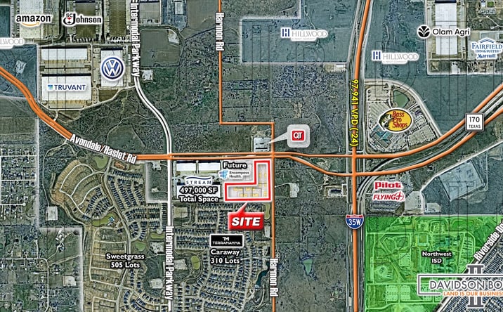 Pictures of Land property located at SWC - Haslet Pkwy. & Harmon Rd., Haslet, TX 76052 for sales - image #1
