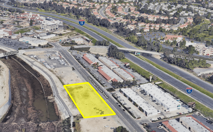 Pictures of Land property located at 0.87 AC Old Town Front Street, Temecula, CA 92590 for sales - image #1