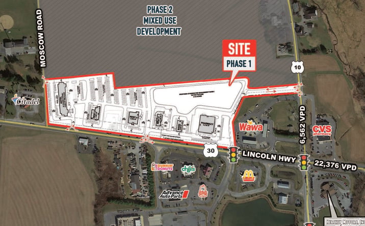 Pictures of Land property located at 3975-3783 W Lincoln Highway, Parkesburg, PA 19365 for sales - image #1